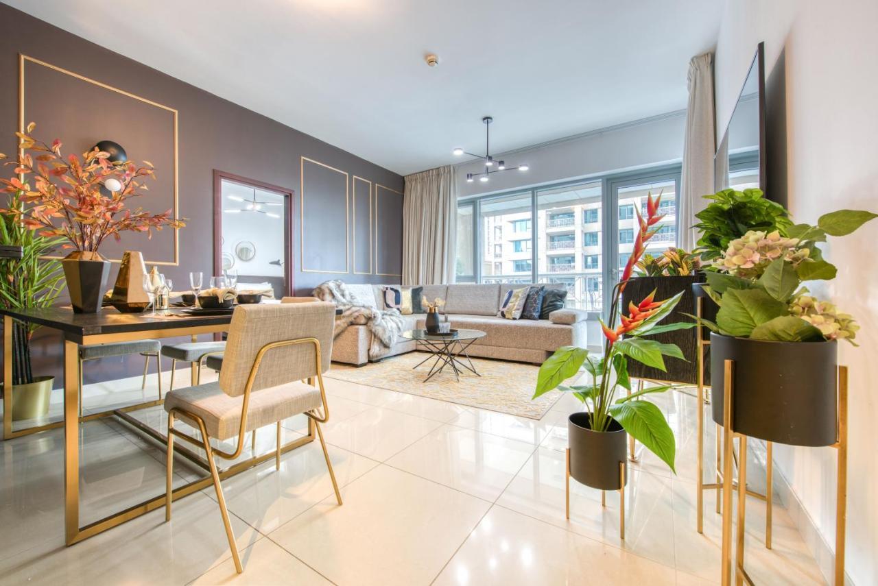 Maison Privee - Radiant Urban Retreat With Iconic Burj Khalifa Vws 迪拜 外观 照片