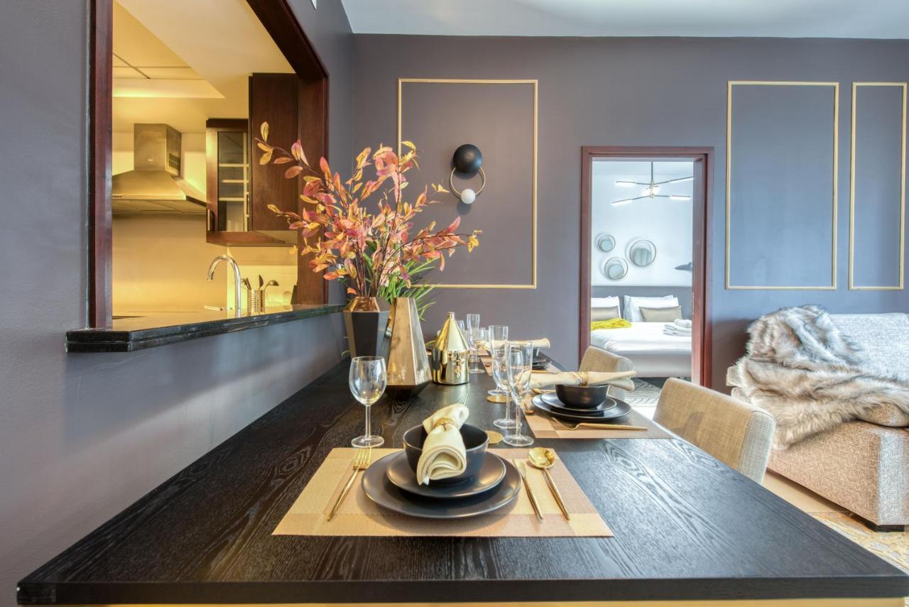 Maison Privee - Radiant Urban Retreat With Iconic Burj Khalifa Vws 迪拜 外观 照片